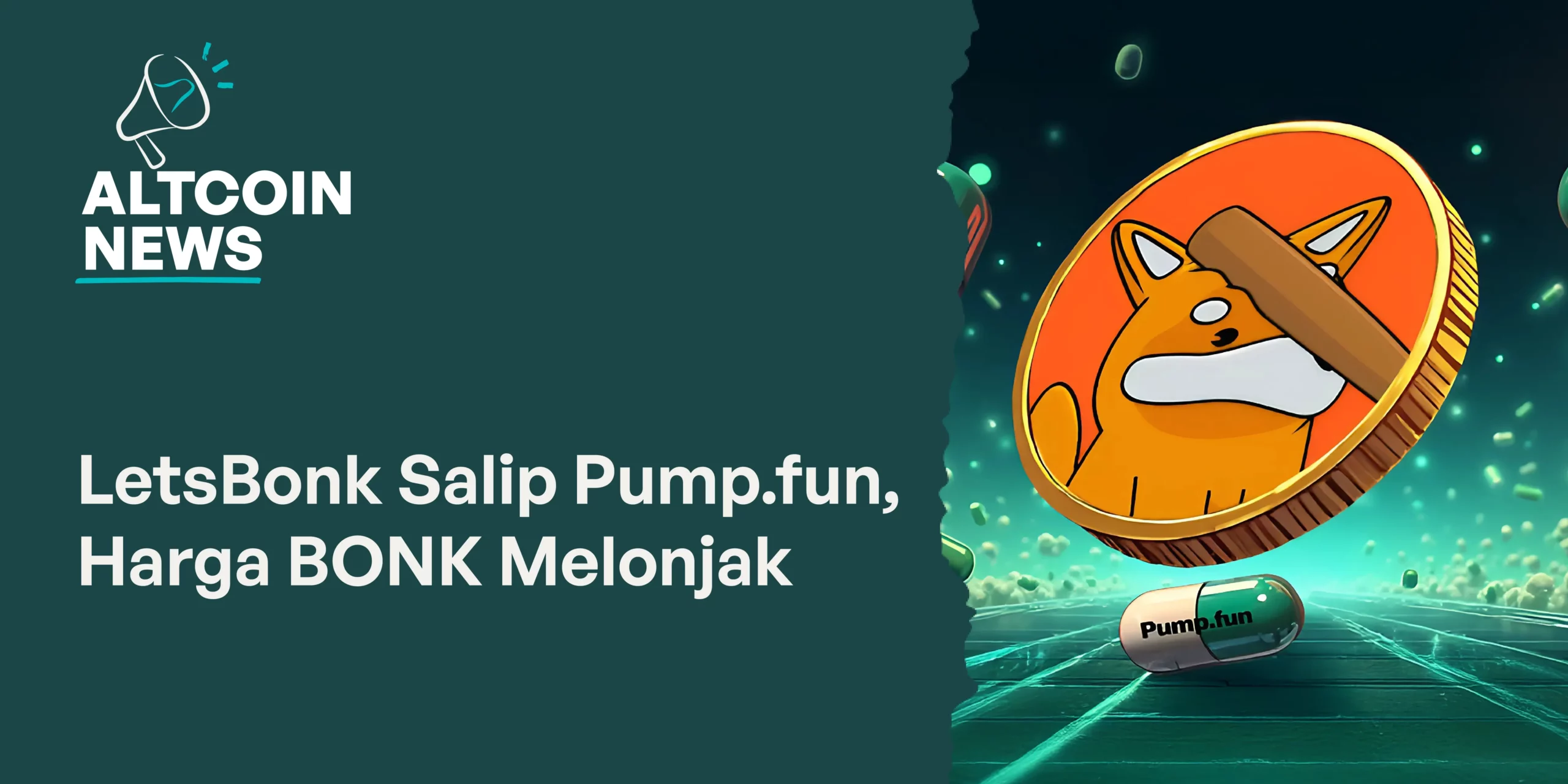 LetsBonk Salip Pump.fun, Harga BONK Melonjak
