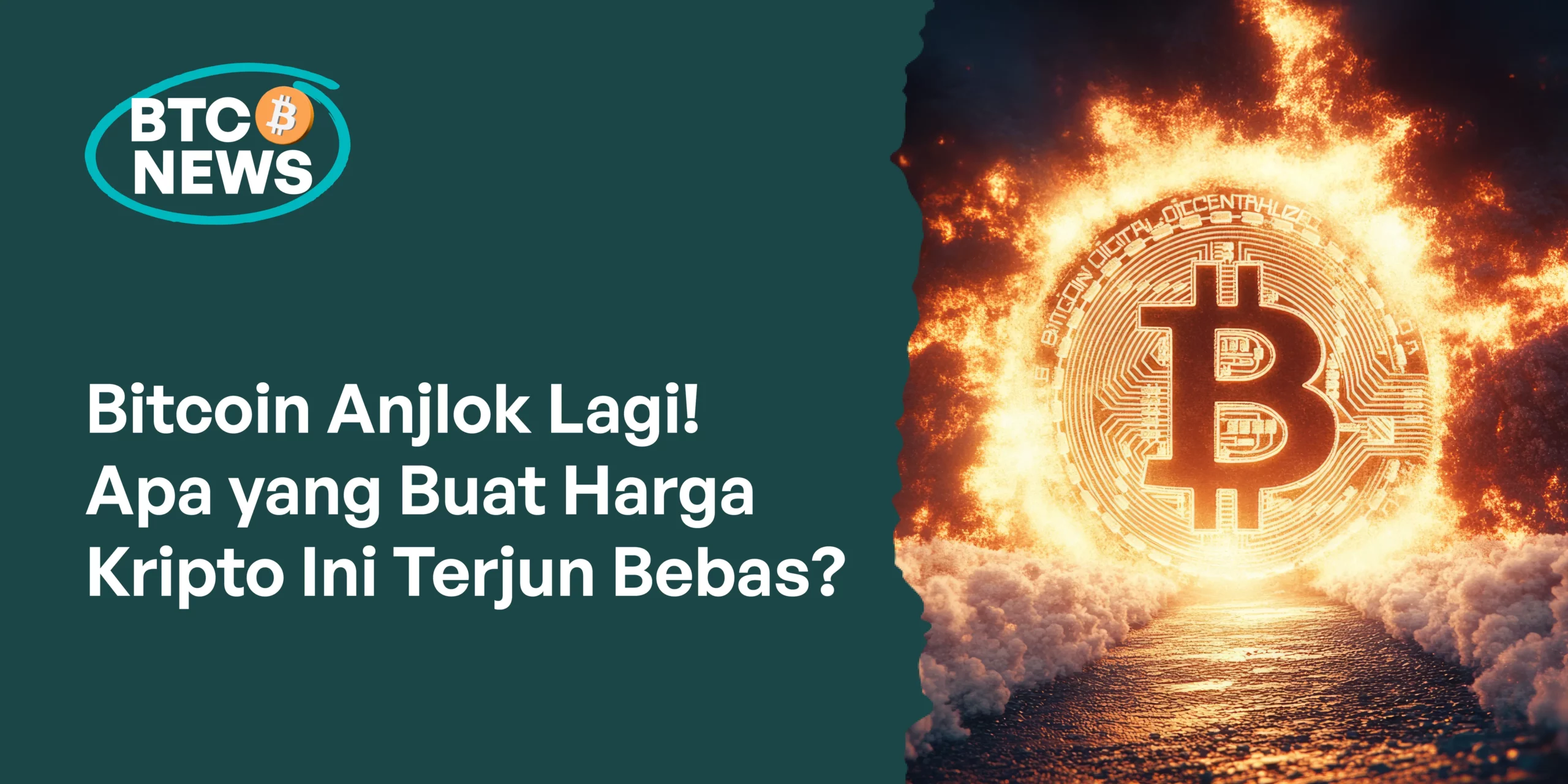Bitcoin Anjlok Lagi! Apa yang Buat Harga Kripto Ini Terjun Bebas?