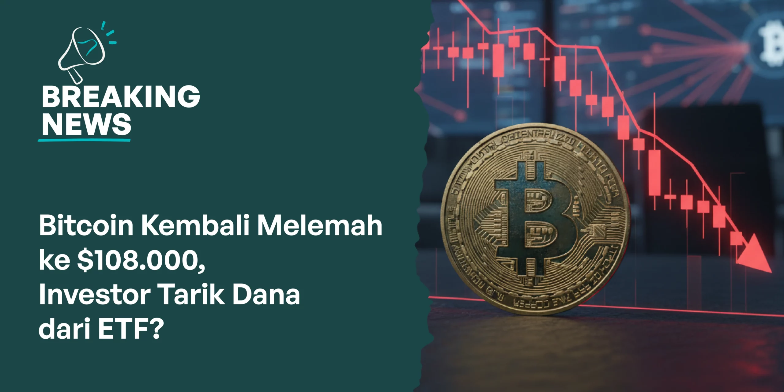 Harga Bitcoin Turun, Investor Tarik Dana dari ETF?