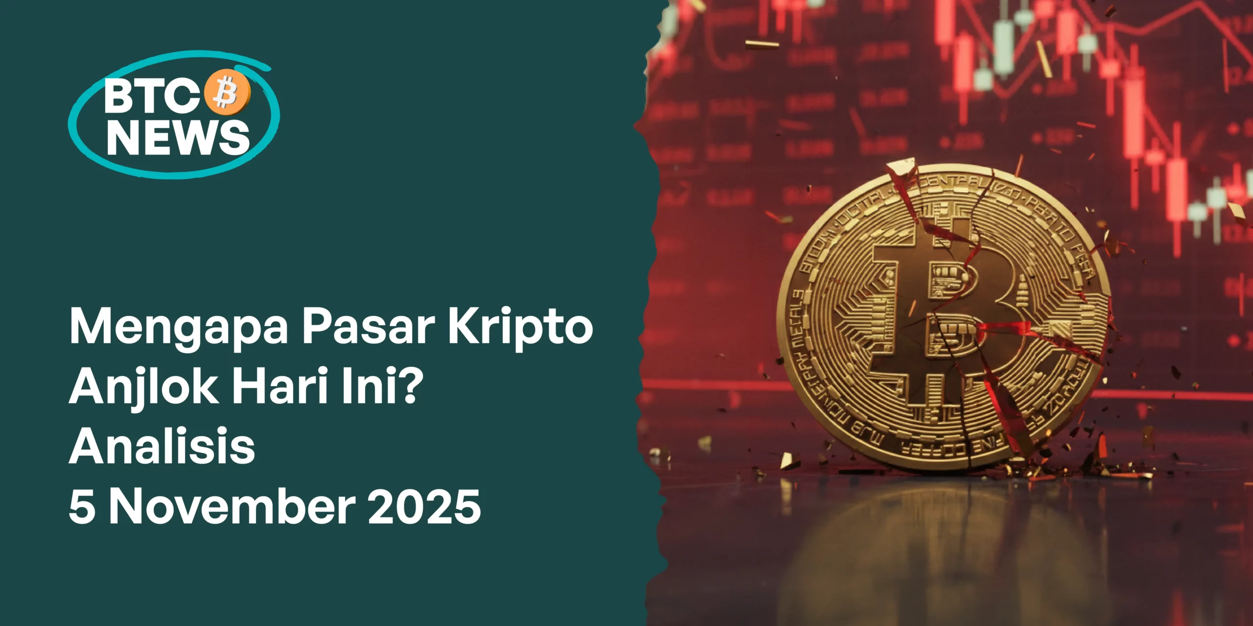 Mengapa BTC dan Pasar Kripto Anjlok Hari Ini?