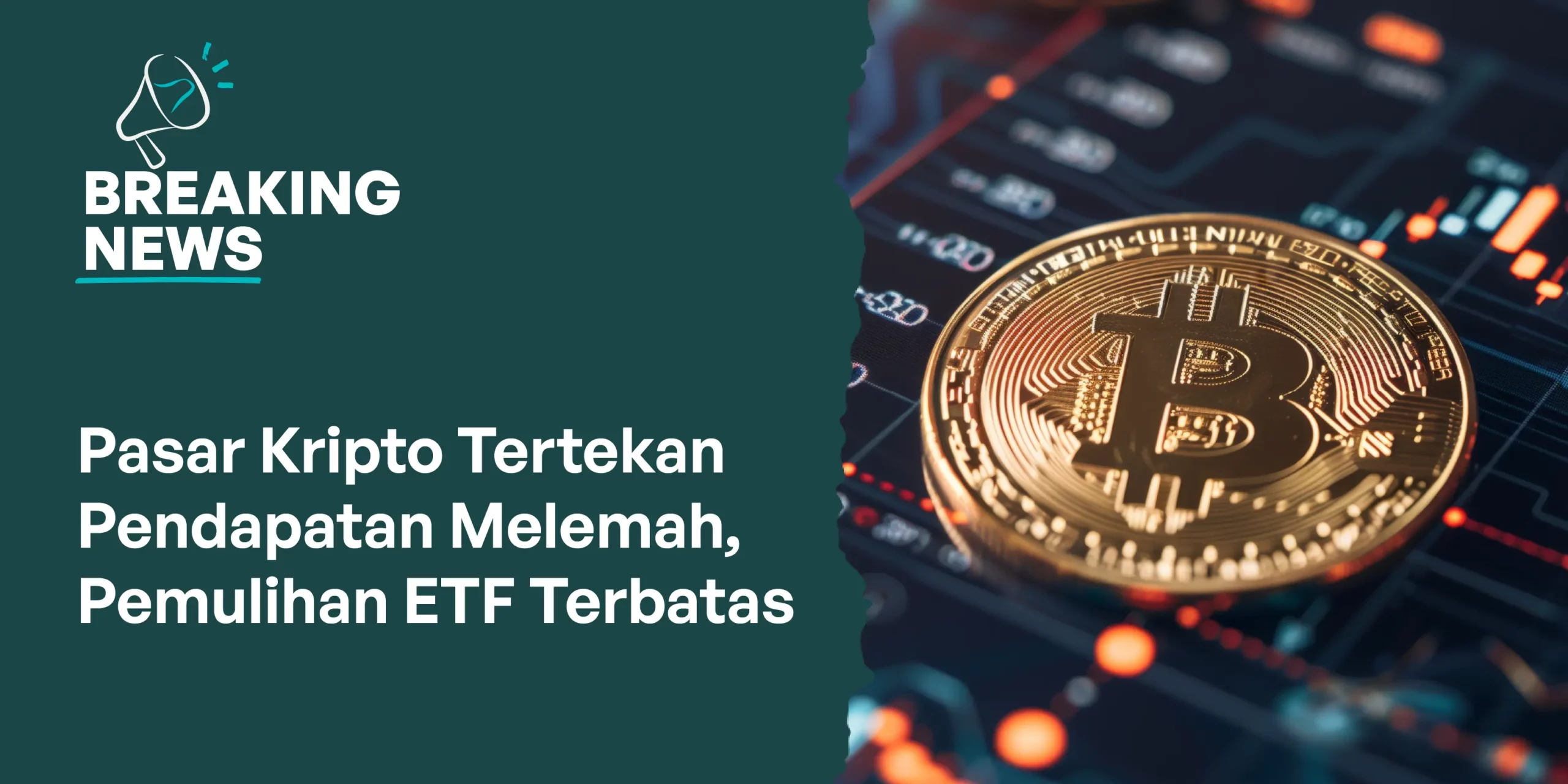 Pasar Kripto Tertekan: Pendapatan Melemah, Pemulihan ETF Terbatas?