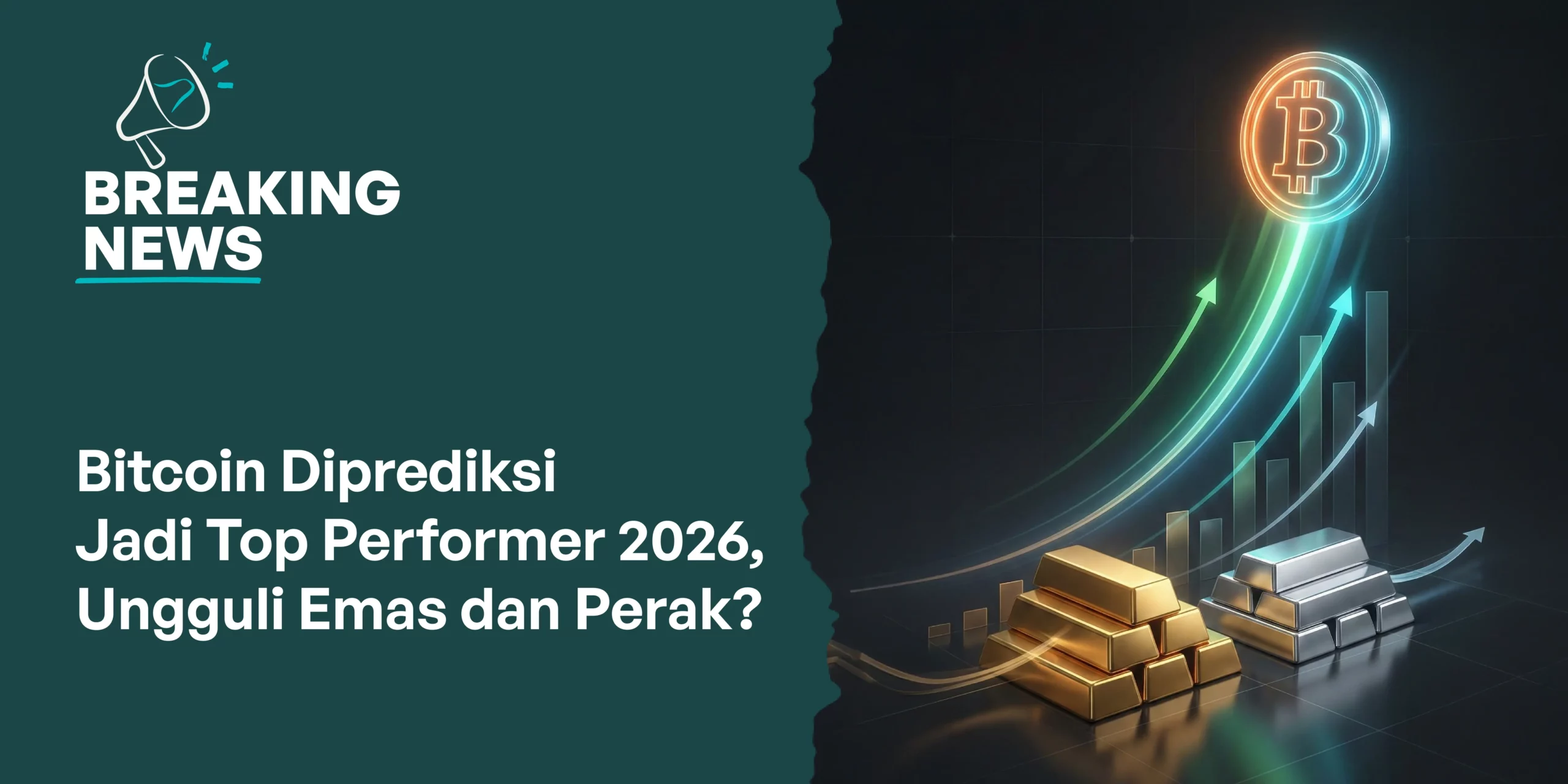 Bitcoin Diprediksi Jadi Top Performer 2026, Ungguli Emas dan Perak?